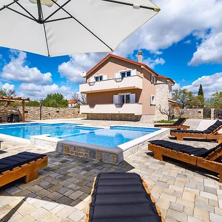 My Dalmatia - Luxury Escape With Private Pool, Game And Gym Perusic Benkovacki