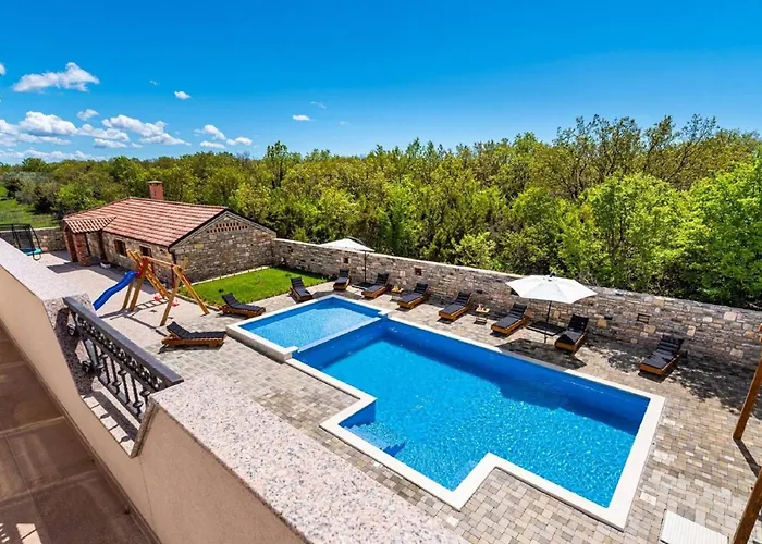My Dalmatia - Luxury Escape With Private Pool, Game And Gym Perusic Benkovacki