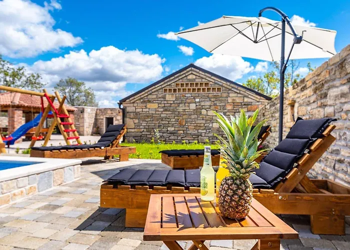 My Dalmatia - Luxury Escape With Private Pool, Game And Gym * Perusic Benkovacki
