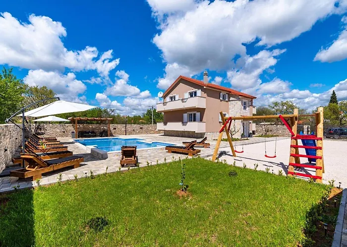 Vikendica My Dalmatia - Luxury Escape With Private Pool, Game And Gym *